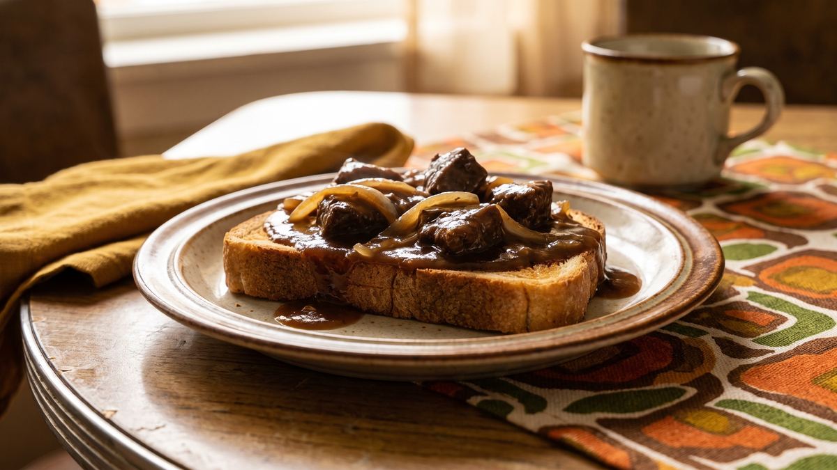 Beef in Onion Gravy